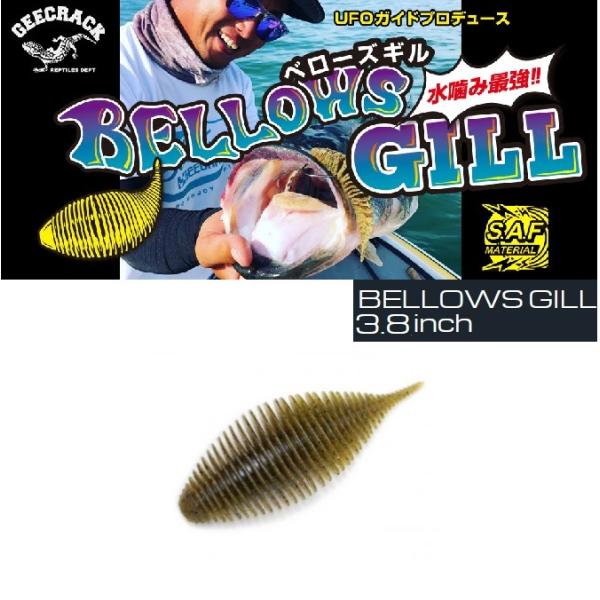 ジークラック ベローズギル3.8■Length：3.8inch■Pieces：5pcs.※S.A.Fとは、塩（SALT）+アミノ酸（Amino）+フレーバー（Flavor）の頭文字※ベローズギル2.8インチと3.8インチはFECO認定商品です。