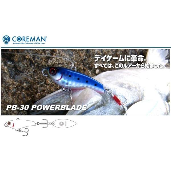 COREMAN PB-30 パワーブレード 7個セット COREMAN（コアマン） PB-30 パワーブレード (メール便可) : オープン