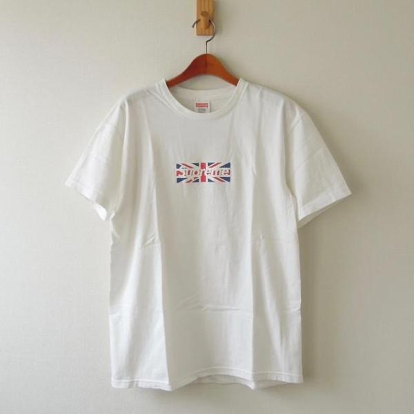 選べる２個セット supreme Tシャツ london box logo tee 白 M (mw-392