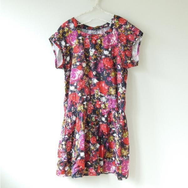 ビュルデサボン ワンピ 抽象的なバラの柄 Op 790 Op 790f オフェーリア ヤフー店 通販 Yahoo ショッピング