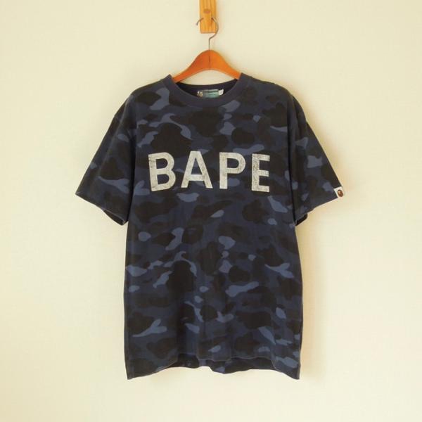 初期タグ　BAPE アベイシングエイプ　ラグラン七分袖Tシャツ　デカロゴ　日本製 楽天市場】A BATHING APE アベイシングエイプ 七分袖 Tシャツ T