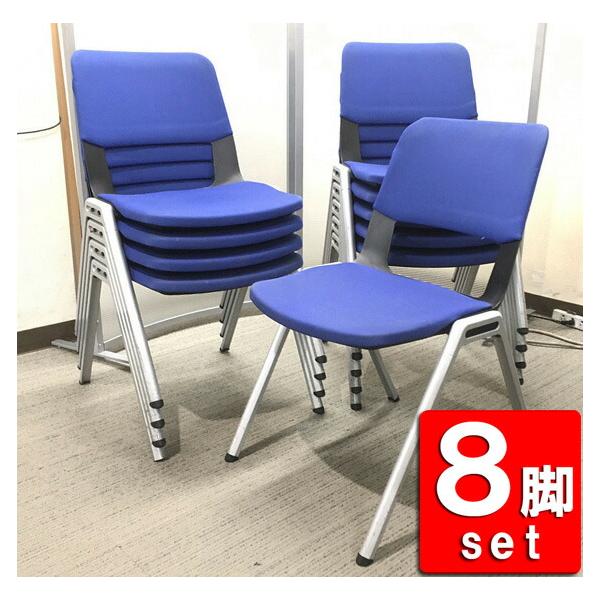 KOKUYO（コクヨ） 地域限定送料無料 会議チェア 8脚セット CK-600 