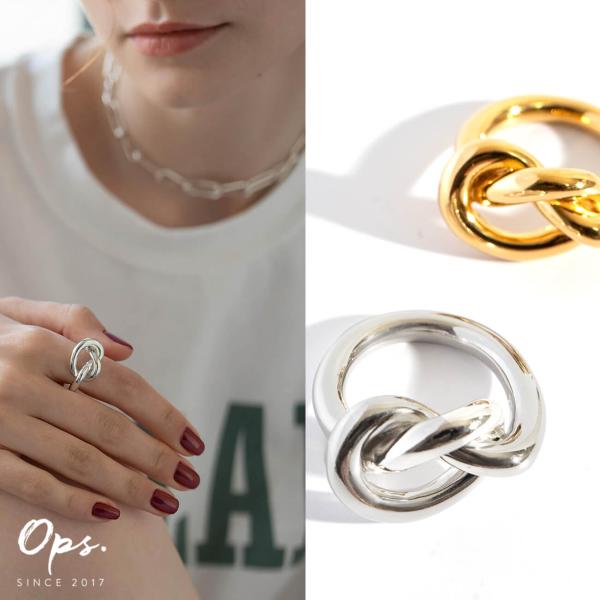 Ops.（オプス） サイズ交換無料 リング レディース ごつめ obliga