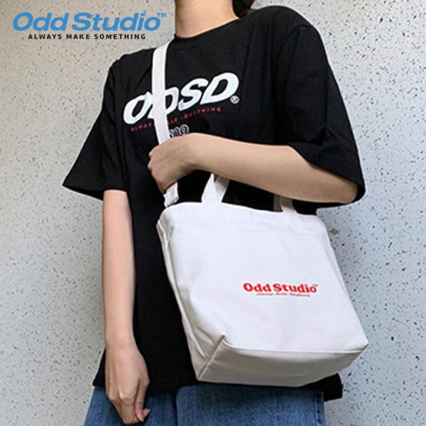 �y�����z��/���K�i�z�I�b�h�X�^�W�I �{�f�B�o�b�O ODD STUDIO ���K�̔��X BOLD LOGO CROSS BAG �{�[���h ���S �N���X�o�b�O CREAM �N���[�� OO0AUBC101 �o�b�O