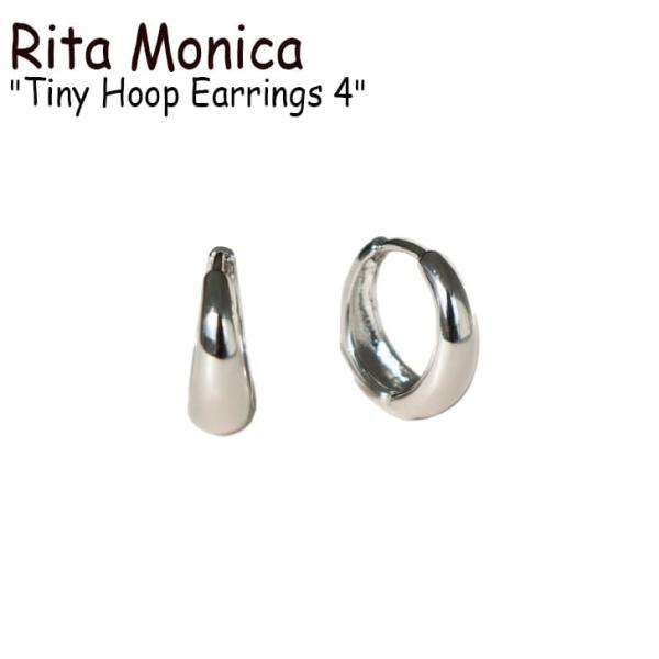 ^jJ sAX Rita Monica Tiny Hoop Earrings 4 ^Cj[ t[v COX 4 WHITE GOLD ؍ANZT[ 1000000775 ACC