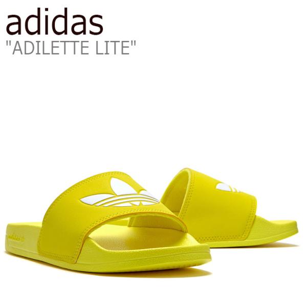 adidas adilette yellow