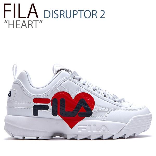 フィラ ディスラプター スニーカー Fila メンズ レディース Disruptor 2 Heart ディスラプター2 ハート White ホワイト Flflas1x04 シューズ Sn Fl Flflas1x04 Select Option Yahoo 店 通販 Yahoo ショッピング