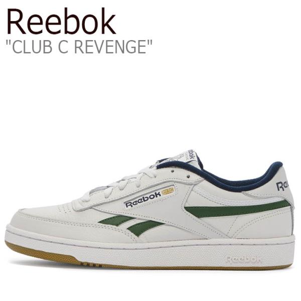 reebok off white & blue club c revenge shoes