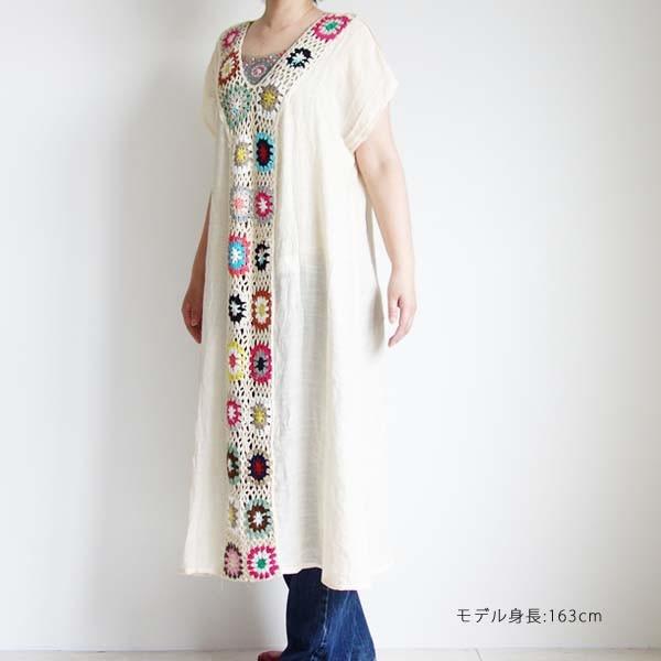 即日発送 刺繍が華やかなマキシワンピース ロングカーディガン 半袖 デコルテラインが綺麗なvネック メール便 Taiwanonepi Taiwanonepi Oracha 通販 Yahoo ショッピング