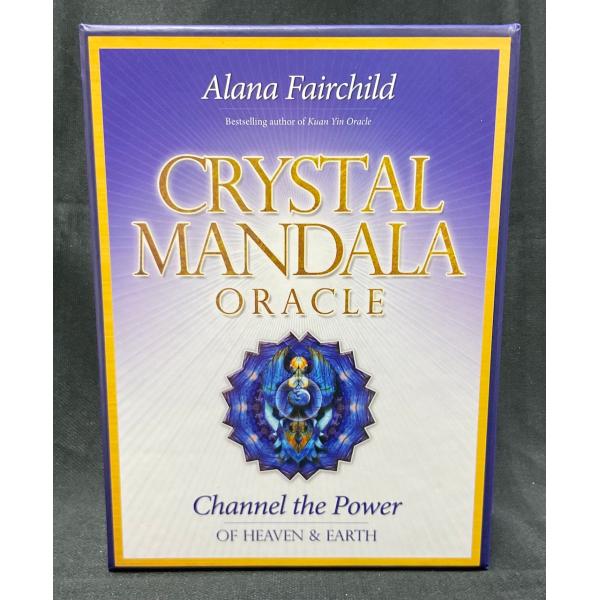 クリスタルマンダラオラクル ー天と地の力を解き放つ Crystal Mandala Oracle 英語版解説書付き アラナ・フェアチャイルド ジェーン・マリン 正規品