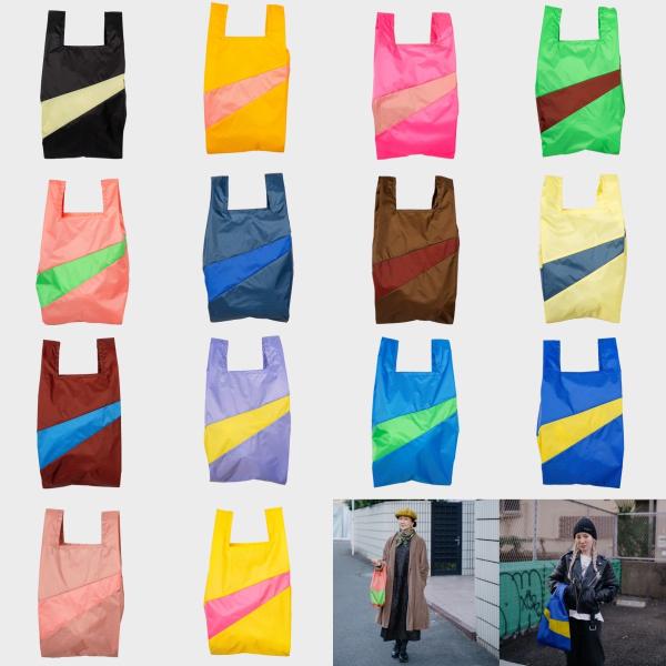 撥水性が高くカイトやパラシュートを作成するのに使われているリップストップナイロン100%の生地を使用。耐荷重20kg以上と耐久性も優れているのに、コンパクトにたためる便利さがウリです。FLASH 2025年のコレクション。SUSAN BIJ...