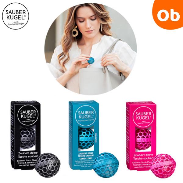 カバンに入れるだけ！ゴミやホコリを集めるお掃除ボールドイツで開発されたザウバークーゲル お掃除ボールは、カバンにいれておくだけで勝手にゴミや埃を集めてくれる働き者。 お掃除ボールがカバンやバッグの中をコロコロ転がり、粘着性のある内側の球体が...