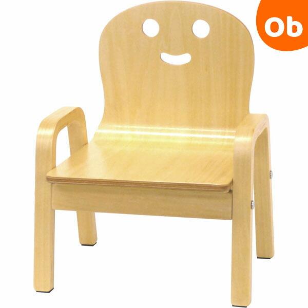 背にも、脚部分にも、曲げ木を使ったやさしいフォルムのミニチェアーです。背にはやさしい顔がついています。■サイズ：W310×D260×H382mm　座面高さ170mm■備考：組立式■材質：ガバ合板■対象年齢：18ヶ月〜4歳※対象年齢は目安でご...