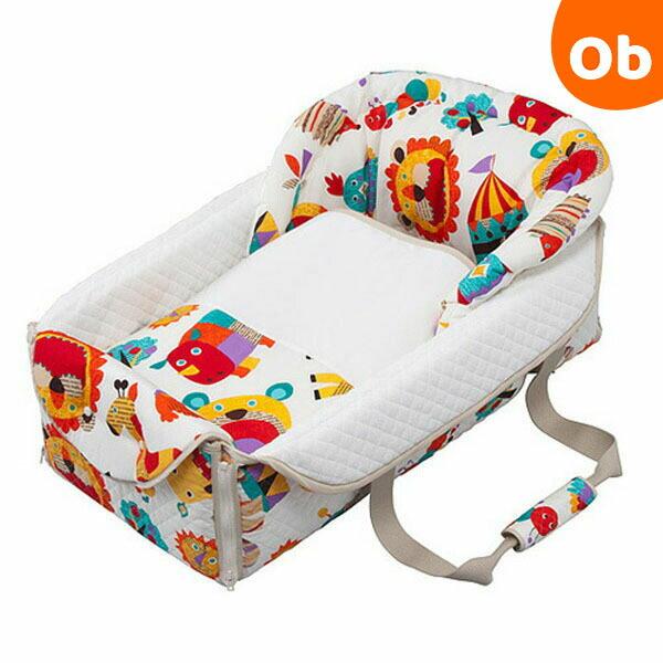 クーファンにお昼ねマットにＢａｇにも全部で５通りにも展開できて重宝します。赤ちゃんを寝かせておくクーファンとしてはもちろん、オムツ替え、お昼ねマット、プレイマット、バッグにと５通りに使えるマルチなアイテム家の中でももちろん、お出かけや帰省時...