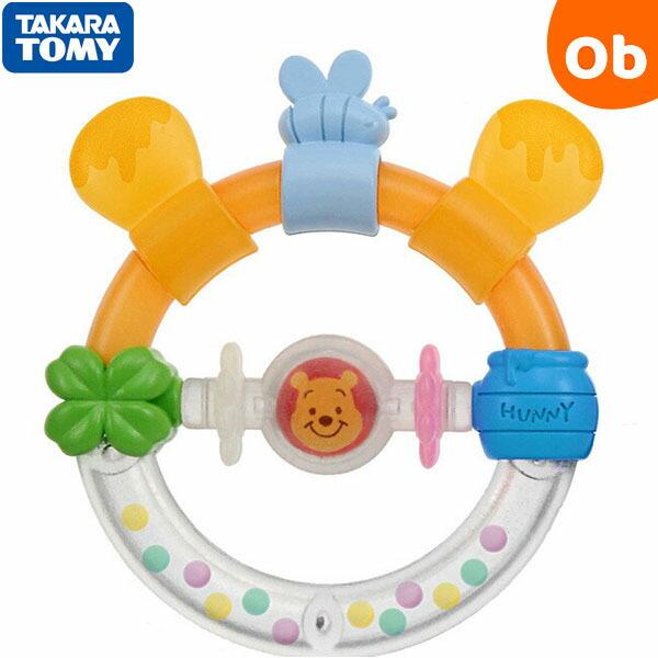 プーさん ぬいぐるみ 歯固め4.5.6 タカラトミー（TAKARA TOMY） おしゃぶりラトル くまのプーさん ラトル