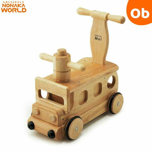 優しいぬくもりのウッディーアイテム登場！●EVAタイヤ仕様で、床などに「キズ」が付きにくく、歩行音も静かです。 ●お部屋の中で乗る時、前面にゴムクッションを付け家具などに「キズ」を付けにくくしました。 ●キャスターを前に付けると、乗用時、左...