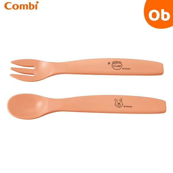 Combi（コンビ） くまのプーさん スプーン・フォークセット N【ベビー