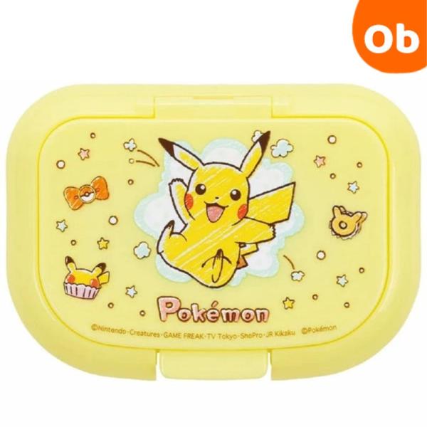 他サイト： 抗菌ウエットシート用フタ ピカチュウ 【ネコポス】 携帯用ウェットシート ふた ポケットモンスター ポケモン はめこみ式 パッキン付 ワンプッシュ 繰返し使えるの商品画像