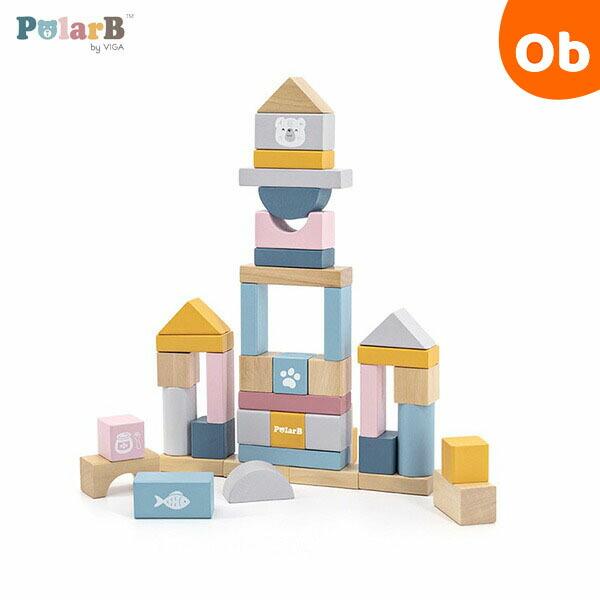 PolarBよりペールトンの積み木セットが登場！ペールトンの積み木セット。丸・三角・四角など様々な形のブロックを使って、積んだり、建物をたてたり、車を作ってみたり。積み木遊びはお子様の創造力を養います。【PolarBポーラービー】北欧テイス...