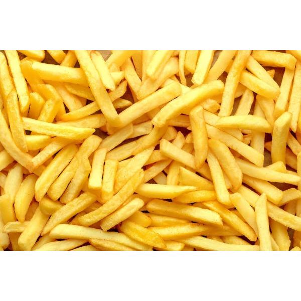 オランダ産 フライドポテト 7mm　2袋：計2kgセット☆しかも　味を楽しむシーズニング（コンソメ味・ニンニク胡椒味・激辛ハバネロ味）が付いてます♪フライドポテトに適した欧州産ビンチェ系品種を使用☆カリッとした表面の歯ざわりと　ホクッとした...