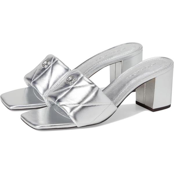 COACH（コーチ） Holly Block Heel サンダル with Quilting レディース