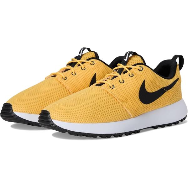 (取寄) ナイキ メンズ ロッシュ ゴルフ ネクスト ネイチャー Nike men Roshe Golf Next Nature Topaz Gold/Black/White NIKE（ナイキ） Nike Roshe ゴルフ Next Nature メンズ スニーカー