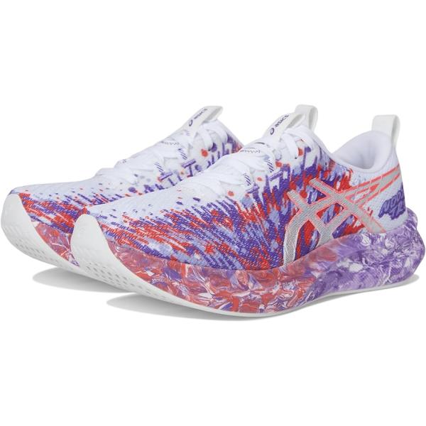 アシックス ASICS ヌーサトライ 16 レディース スニーカー White/Edo Purple
