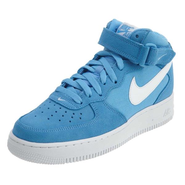竹子59 NIKE ナイキ Air Force 1 Mid University Blue White 315123-409