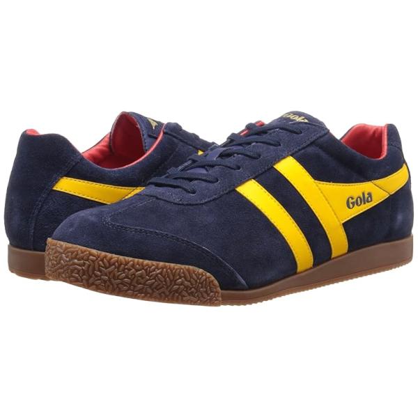 (取寄) ゴーラ メンズ ハリアー Gola men Gola Harrier Navy/Red/Sun Gola（ゴーラ） Gola Harrier メンズ スニーカー Navy/Sun/Red