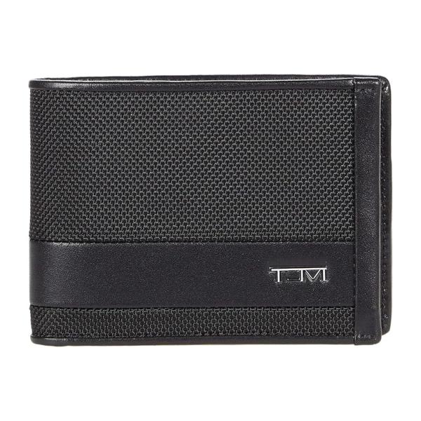 TUMI トゥミ Tumi Alpha Double Billfold メンズ Wallets Black