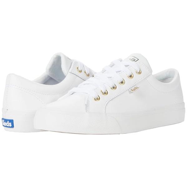 ケッズ Keds Jump Kick レースアップ レディース スニーカー White/Gold