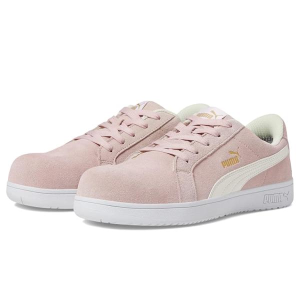 (取寄) プーマ セーフティー レディース アイコニック スエード ロー ASTM エー PUMA Safety women Iconic Suede Low ASTM EH Pink/White PUMA（プーマ） PUMA Safety Women's Iconic Suede Low ASTM EH