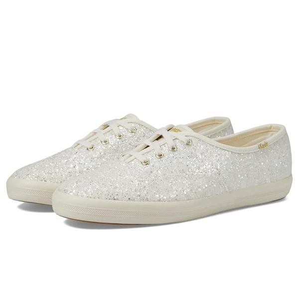 ケッズ Keds Champion グリッター Lace Up レディース スニーカー Cream