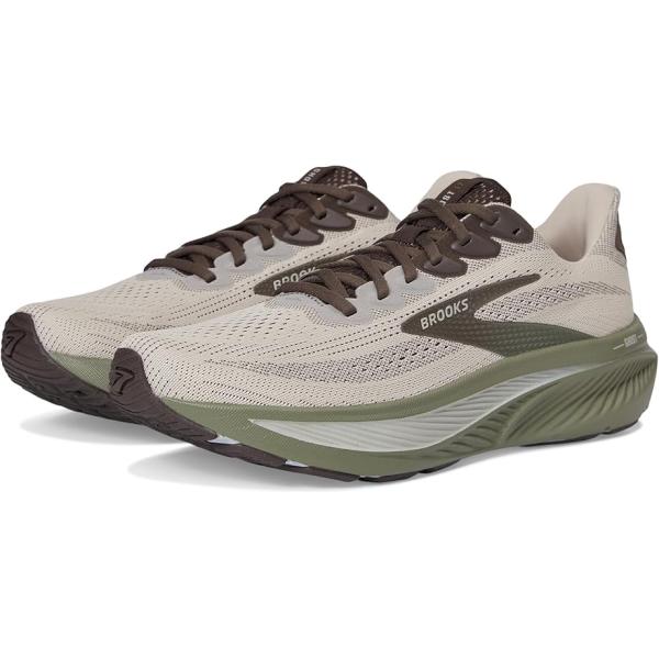 (取寄) ブルックス メンズ ゴースト 17 Brooks men Ghost 17 Chateau Gray/Brown/Olive BROOKS（ブルックス） Brooks Ghost 17 メンズ スニーカー Chateau