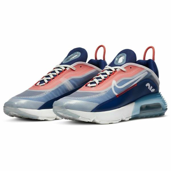 ナイキ NIKE エアマックス Air Max 2090 USA Special Edition Running Sneakers Casual Shoes CT2010-100 ローカット Blue Red White