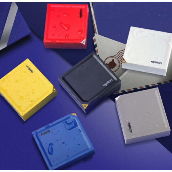 ミラー付きケース、レンズボックス、クリップ、吸盤が入ったコンタクトレンズボックス。 ソフト用のコンタクトケース、カラーコンタクトレンズケースとしても。シンプルなデザインで、男性も女性も使いやすいのが特徴です。サイズ：6.8cm×6.4cm2...