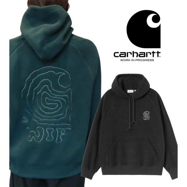 値下げ❗️新品同様、雰囲気最高❗️カーハート　リッジコート　黒 フリース裏地 メキシコ製 carharttカーハート シェルパラインド サンドストーン