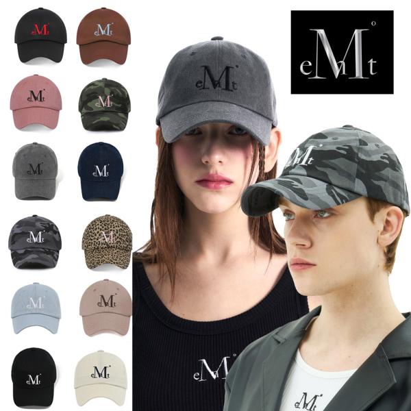 MUCENT ムセント キャップ シグネチャー ボールキャップ SIGNATURE BALL CAP ロゴキャップ ベースボールキャップ メンズ レディース 韓国ブランド コットン