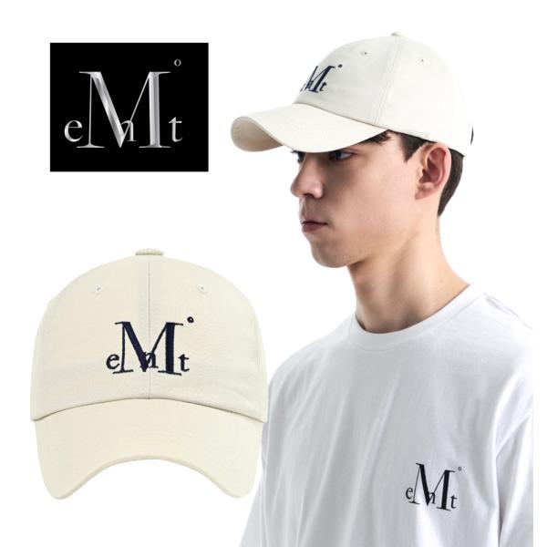 MUCENT ムセント キャップ シグネチャー ボールキャップ クリーム SIGNATURE BALL CAP Cream ロゴキャップ ベースボールキャップ メンズ レディース コットン