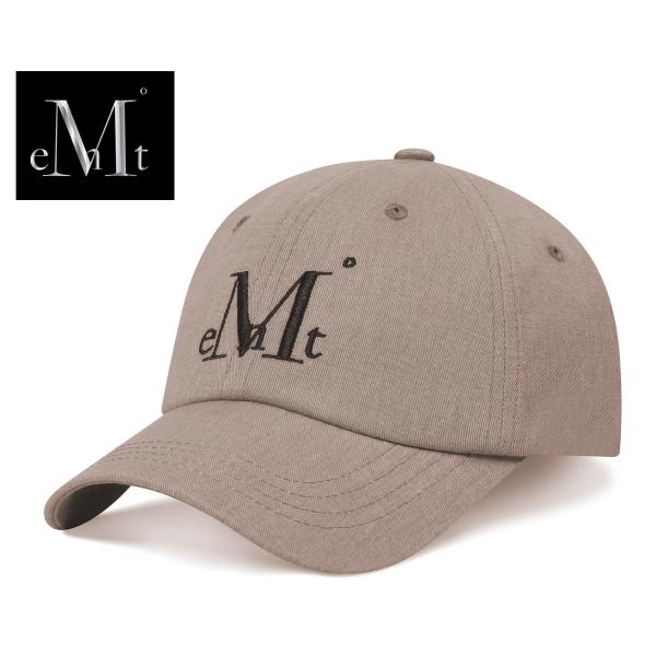 MUCENT ムセント キャップ シグネチャー ボールキャップ アールグレー SIGNATURE BALL CAP Earl gray ロゴキャップ ベースボールキャップ コットン