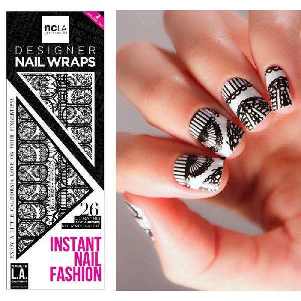 メール便送料無料 Ncla エヌシーエルエー レース柄pizzoネイルシール ネイルラップ Nail Wraps 26本分 Ncla Nailwraps ブランドショップオレンジケーキ 通販 Yahoo ショッピング