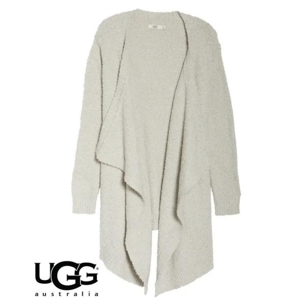 �N���A�����X UGG �A�O ���b�v�J�[�f�B�K�� ���f�B�[�X �t�B�[�r�[ ���b�v �J�[�f�B�K�� �A�E�^�[ PHOEBE WRAP CARDIGAN 1106389