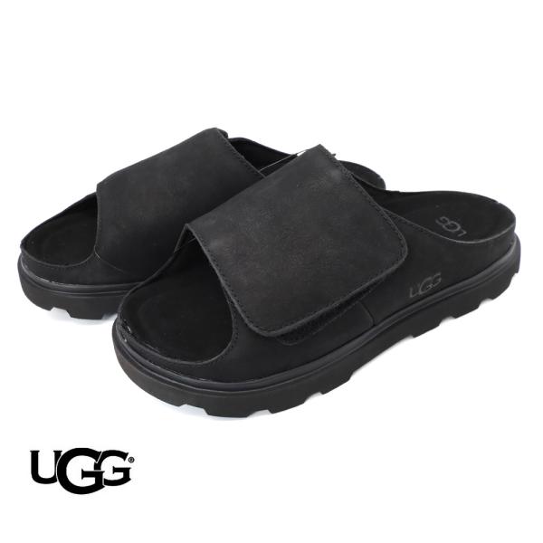 完売品　UGG Solano Slide アグ　ソラノスライド　ブラック 箱付き UGG Australia（アグオーストラリア） 2025年春夏モデル UGG アグ