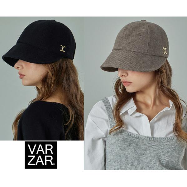 送料無料！韓国発のストリートブランド VARZAR。ユニセックスで楽しめる都会的かつエッジの効いたキャップやハットを展開し、韓国アイドルやインフルエンサーにも愛用者が多い注目ブランドです。シックなカラーをベースに、ゴールドスタッズがさりげな...