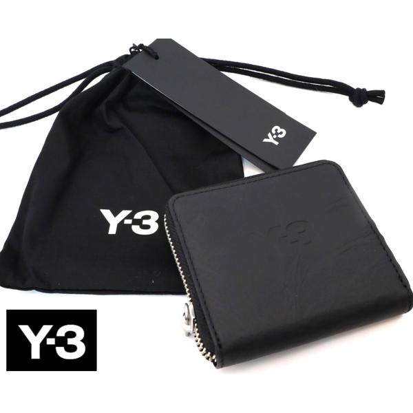 Y-3 2025年秋冬入荷 ワイスリー WALLET BLACK 財布 本革レザー
