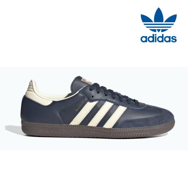 アディダス オリジナルス サンバ OG メンズ レディース スニーカー 22.5cm-29.0cm ネイビー ID2056 adidas originals SAMBA OG