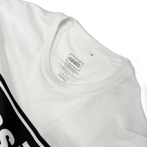 ���b�N�I�t �o���hT�V���c ���b�NT�V���c �I�A�V�X s-xl �z���C�g �����Y ���f�B�[�X ROCK-OFF OASIS Tshirts WHITE ���i�摜2