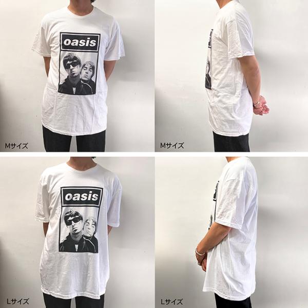 ���b�N�I�t �o���hT�V���c ���b�NT�V���c �I�A�V�X s-xl �z���C�g �����Y ���f�B�[�X ROCK-OFF OASIS Tshirts WHITE ���i�摜3