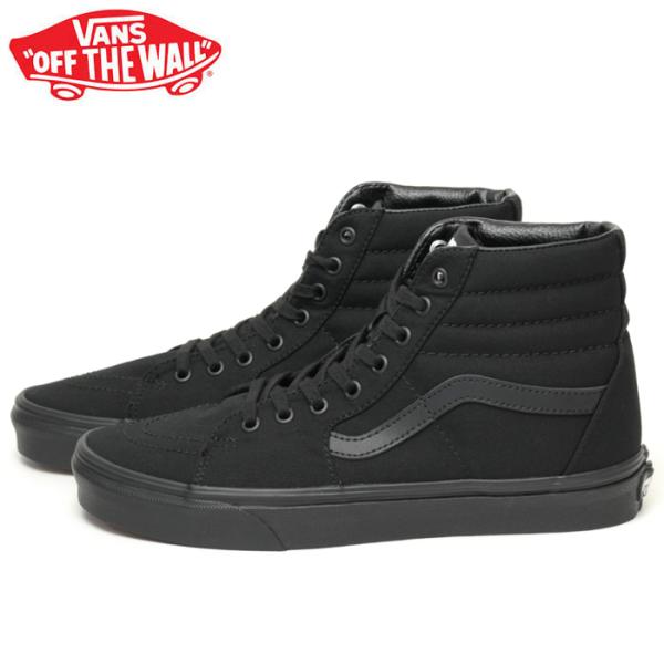  oY XP[gnC Xj[J[ Y fB[X nCJbg XP[gV[Y ubN  VANS SK8-HI VN000TS9BJ4 BLACK/BLACK/BLACK C 