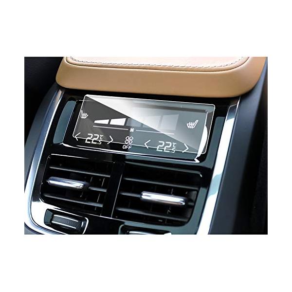 ruiya 強化ガラス Volvo ボルボ XC60 / XC90 / V90 専用 エアコンパネル 保護フィルム エアコンフィルム フィルム
